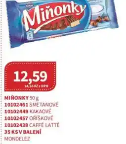 Kubík potraviny Opavia Miñonky nabídka