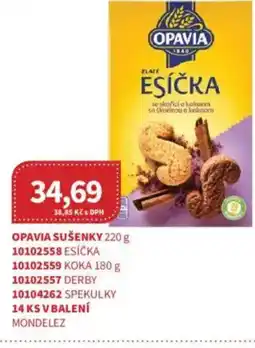 Kubík potraviny Opavia sušenky nabídka