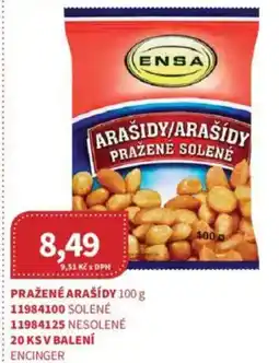 Kubík potraviny Pražené arašídy nabídka
