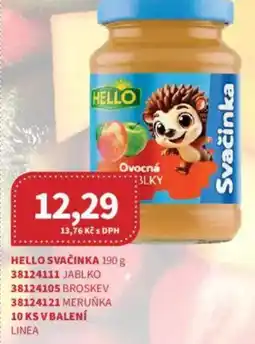 Kubík potraviny Hello svačinka nabídka