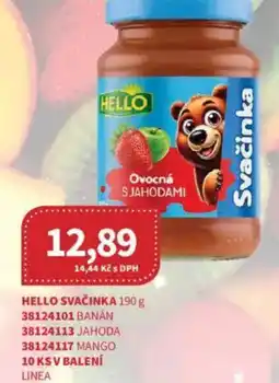 Kubík potraviny Hello svačinka nabídka