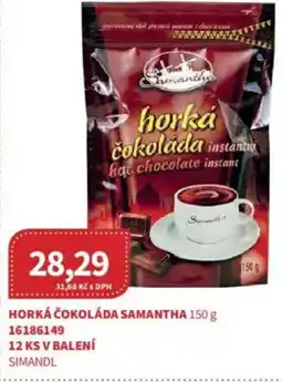 Kubík potraviny Horká čokoláda samantha nabídka