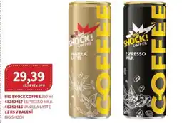 Kubík potraviny Big shock coffee nabídka