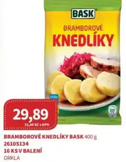 Kubík potraviny Bramborové knedlíky bask nabídka