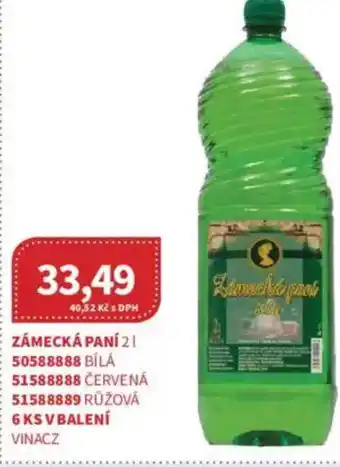 Kubík potraviny Zámecká paní nabídka