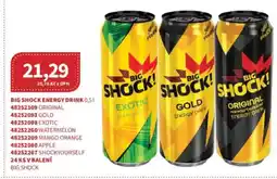 Kubík potraviny Big shock energy drink nabídka