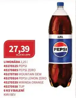Kubík potraviny Pepsi Limonáda nabídka