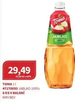Kubík potraviny Toma nabídka