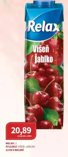 Kubík potraviny Relax nabídka