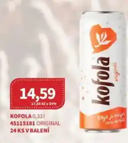 Kubík potraviny Kofola nabídka