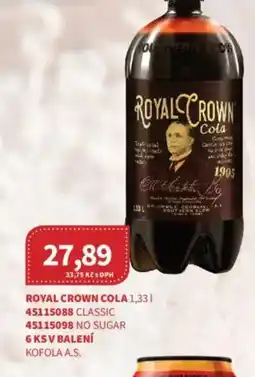 Kubík potraviny Royal crown cola nabídka