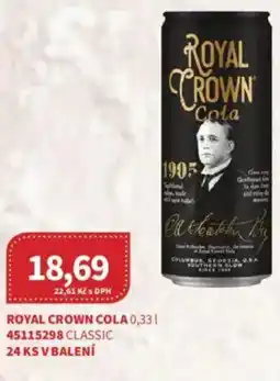 Kubík potraviny Royal crown cola nabídka