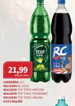 Kubík potraviny Limonáda nabídka