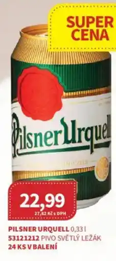 Kubík potraviny Pilsner urquell nabídka