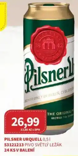 Kubík potraviny Pilsner urquell nabídka
