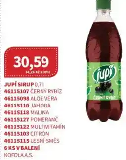 Kubík potraviny Jupí sirup nabídka