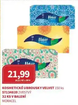Kubík potraviny Kosmetické ubrousky velvet nabídka