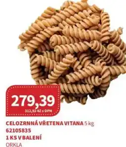 Kubík potraviny Celozrnná vřetena vitana nabídka