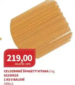 Kubík potraviny Celozrnné špagety vitana nabídka