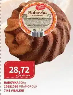 Kubík potraviny Bábovka nabídka