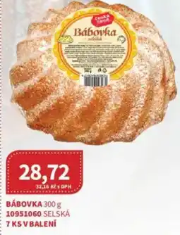Kubík potraviny Bábovka nabídka