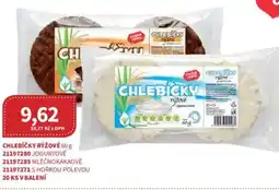 Kubík potraviny Chlebíčky rýžové nabídka