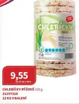 Kubík potraviny Chlebíčky rýžové nabídka