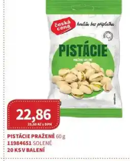 Kubík potraviny Pistácie pražené nabídka