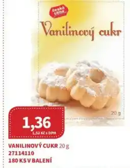 Kubík potraviny Vanilinový cukr nabídka