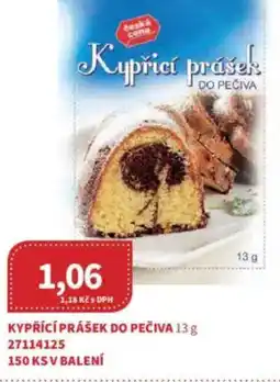 Kubík potraviny Kypřící prášek do pečiva nabídka