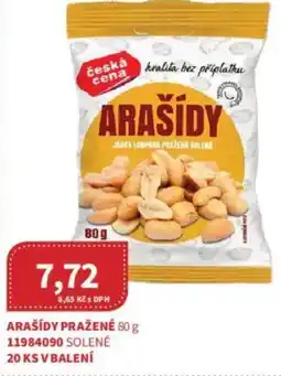 Kubík potraviny Arašídy pražené nabídka