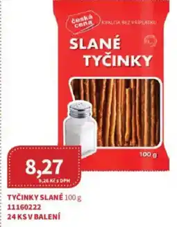 Kubík potraviny Tyčinky slané nabídka