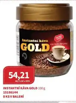 Kubík potraviny Instantní káva gold nabídka