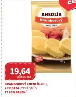 Kubík potraviny Bramborový knedlík nabídka