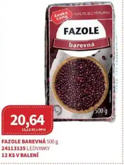 Kubík potraviny Fazole barevná nabídka