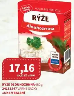 Kubík potraviny Rýže dlouhozrnná nabídka