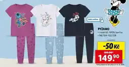 Lidl Pyžamo nabídka