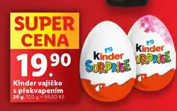 Lidl Kinder VAJÍČKO S PŘEKVAPENÍM nabídka