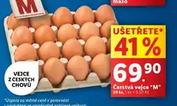 Lidl Čerstvá vejce M nabídka