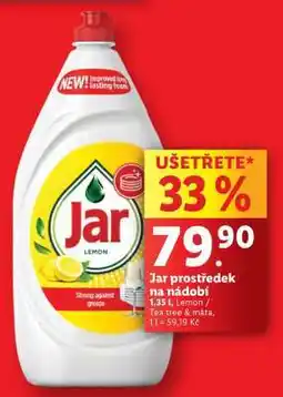 Lidl Jar prostředek na nádobí nabídka