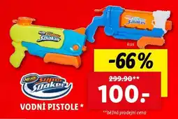 Lidl NERF Super Soaker Vodní Pistole nabídka