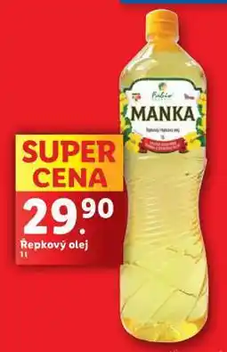 Lidl Řepkový olej 1l nabídka