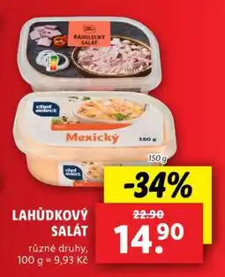 Lidl LAHŮDKOVÝ SALÁT nabídka
