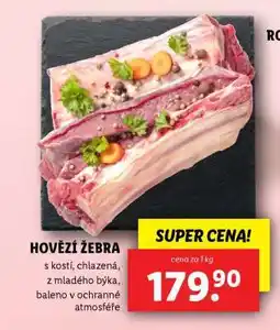 Lidl Hovězí žebra nabídka