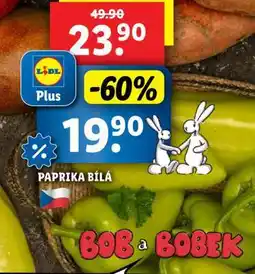 Lidl PAPRIKA BÍLÁ nabídka