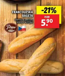 Lidl Francouzská bageta nabídka