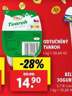 Lidl Pilos Tvaroh odtučněný nabídka