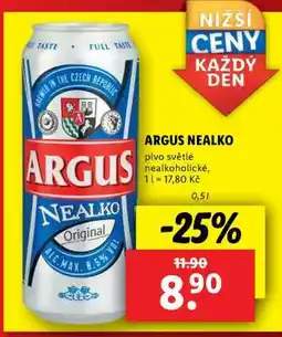Lidl ARGUS NEALKO nabídka