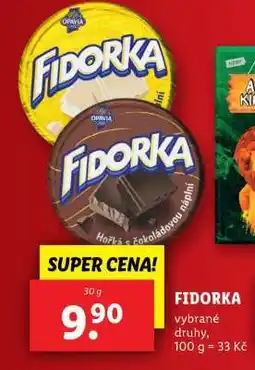Lidl Fidorka nabídka