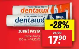 Lidl Zubní pasta nabídka